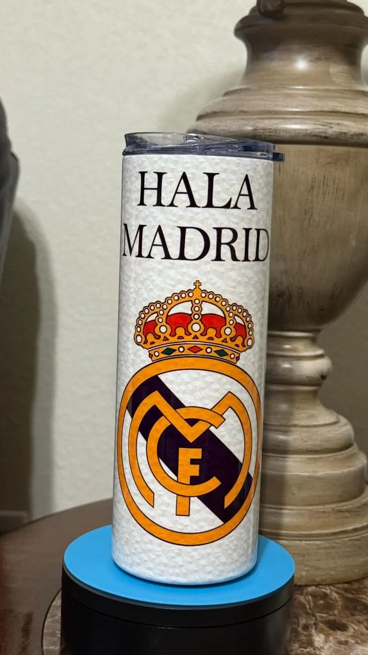 Tumbler Hala Madrid personnalisé
